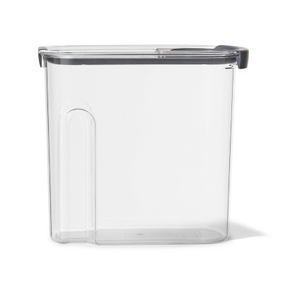Rubbermaid Brilliance Pantry 18 Cup Cereal Keeper: Clear Plastic Food Storage Container, Dishwasher & Freezer Safe, 6 of 7