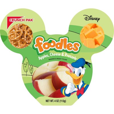 Disney Foodles Apple Cheese & Pretzels Crunch Pak - 4oz