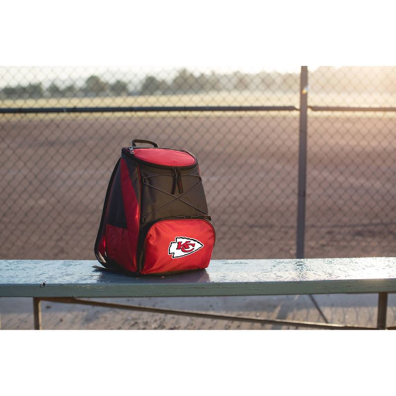 NFL PTX Backpack Cooler by Picnic Time Red - 11.09qt, 2 of 8