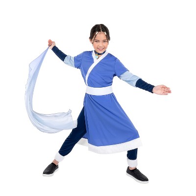 Avatar Girl's Katara The Last Airbender Halloween Deluxe Costume Dress