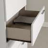 South Shore 5 Drawer Chest Pure White: Space-Saving Vertical Storage, Elegant Metal Handles - 3 of 4