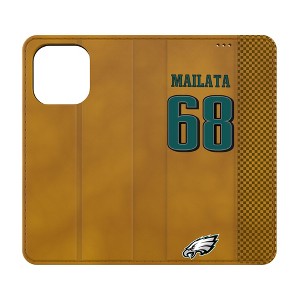 NFL Philadelphia Eagles Players Game Tactic Folio Cell Phone Case for Apple iPhone - 1 of 4