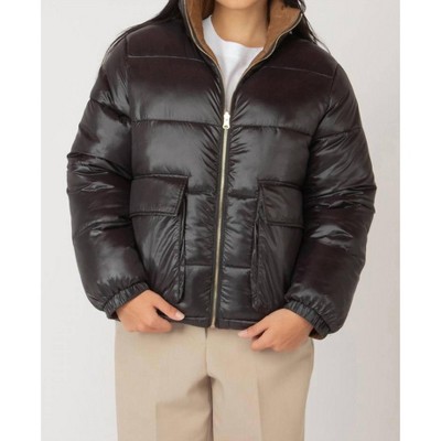 Women's Reversible Puffer Coat - Dex