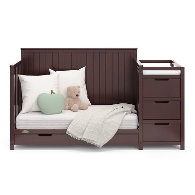 Graco Hadley 5-in-1 Convertible Crib and Changer with Drawer
