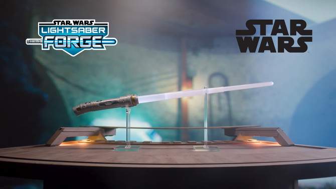Star Wars Lightsaber Forge Ahsoka Tano Electronic Lightsaber, 2 of 8, play video