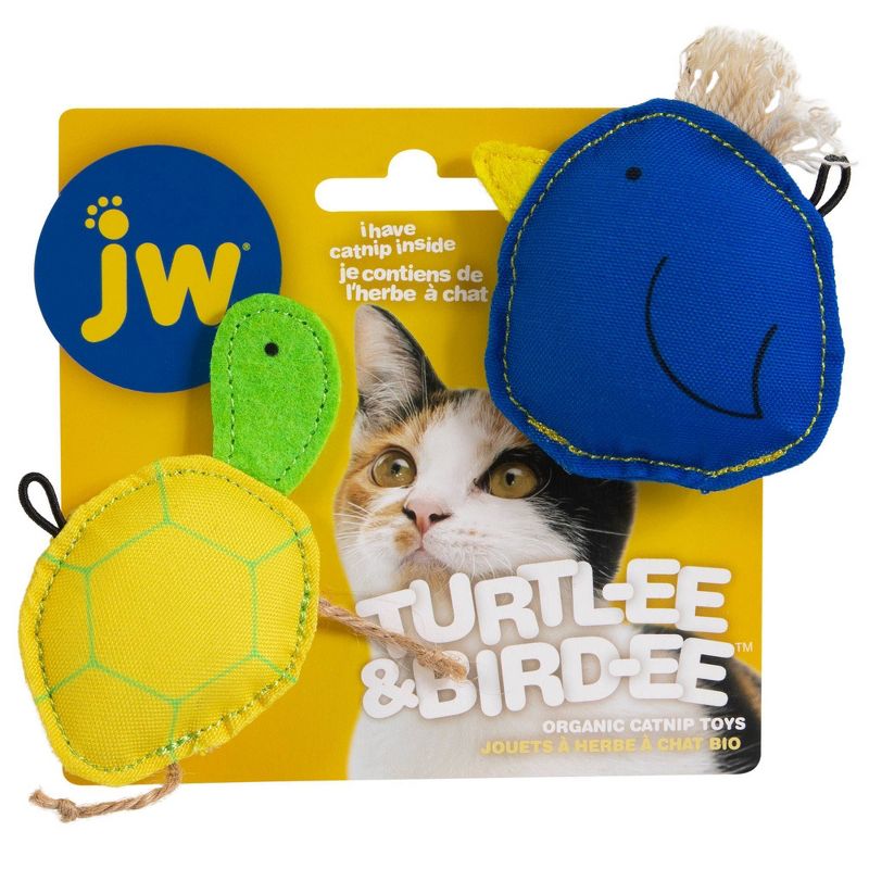 JW Pet Bird-ee &#38; Turtl-ee Combo Catnip Cat Toy, 3 of 5