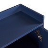 NicBex Elegant Buffet Cabinet with Large Storage Rebound 4-door Sideboard Cabinet with Adjustable Shelves for Dining Room - 3 of 4