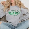 Simply Sage Market Women's Graphic Sweatshirt This Is My Lucky Shirt - 2 of 4