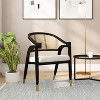Taylor & Logan Ruthie Cane Rattan Dining and Accent Chair - 3 of 4