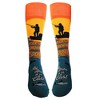 Crazy Dog T-Shirts I Cant Work Today My Arm Is In A Cast Socks Funny Fishing Novelty Funky Saying (Multi) - Mens (9-11) - 2 of 4