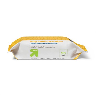 hand and face wipes