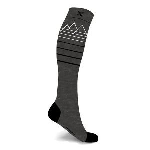 Extreme Fit Premium Merino Wool Compression Socks - Designed For Winter, Hiking, Camping, Snowboarding, Skiing - 1 of 4