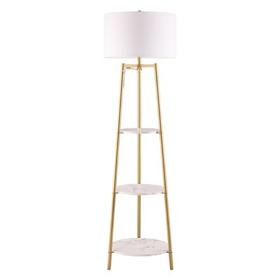 unipaws Standing Reading Light with Round Shelves