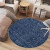 Washable Modern Solid Non Slip Area Rugs for Bedroom Living Room, Low Pile Soft Carpet for Home Office - 3 of 4