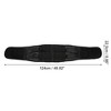 Unique Bargains Back Brace for Lower Back Pain Women Men Breathable Lumbar Support Belt for Ease Herniated Disc Scoliosis - 4 of 4