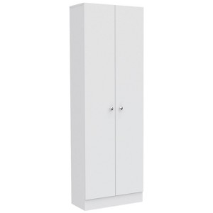 Depot E-Shop Multistorage Cabinet 71" H, Two Doors, Five Internal Shelves - 1 of 4