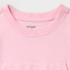 Toddler Girls' Adaptive Long Sleeve French Terry Dress - Cat & Jack™ Light Pink - 3 of 4