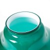Aladdin Oil Lamp Glass Shade for Hanging Lamps, Green, 12 inch Base Fitter, N21010 - 4 of 4