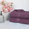 Luxury Cotton Heavyweight Ultra-Plush Bath Sheet Set of 2 by Blue Nile Mills - 2 of 4