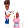 Barbie Chelsea Doll and Accessories Barista Set Can Be Small Doll - image 4 of 4