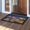 Briarwood Lane Doormat 30x18 Indoor Outdoor Oceanside Fireworks Doormat - 3 of 4