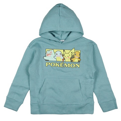 Seven Times Six Pokemon Boys' Character Box Graphic Print Pullover Hoodie Blue - image 1 of 3