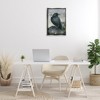Stupell Industries Crow & Hummingbird Perched Black Framed Floater Canvas Wall Art - 2 of 4