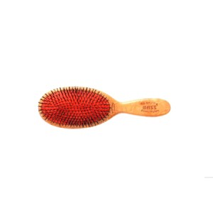 Bass Brushes Premiere Series Shine & Condition Hair Brush with Ultra-Premium Natural Bristle & Nylon Pin Genuine Ashwood Handle - 1 of 4