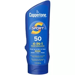 Coppertone Sport Sunscreen Lotion - SPF 50 - 7 fl oz