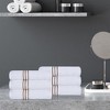 Premium Cotton Solid Plush Heavyweight Hotel Luxury Towel Set by Blue Nile Mills - 2 of 4