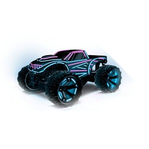 LumiTek R/C Neon Giant Monster Truck - 1 of 4