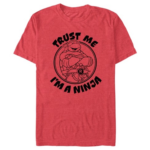 Men's Teenage Mutant Ninja Turtles Raphael Trust Me I'm A Ninja T-shirt ...