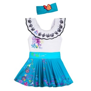 Girls' Encanto Mirabel Madrigal 3pc Swim Set - Disney Store - 1 of 4