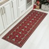 Washable Christmas Rug Xmas Tree Floor Mats with Non-Slip Backing, Kitchen - 4 of 4