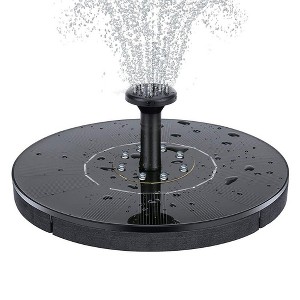 Swtroom Solar Fountain Pump Outdoor with Free Standing Floating Solar Powered Water Fountain Pump for Bird Bath - 1 of 4