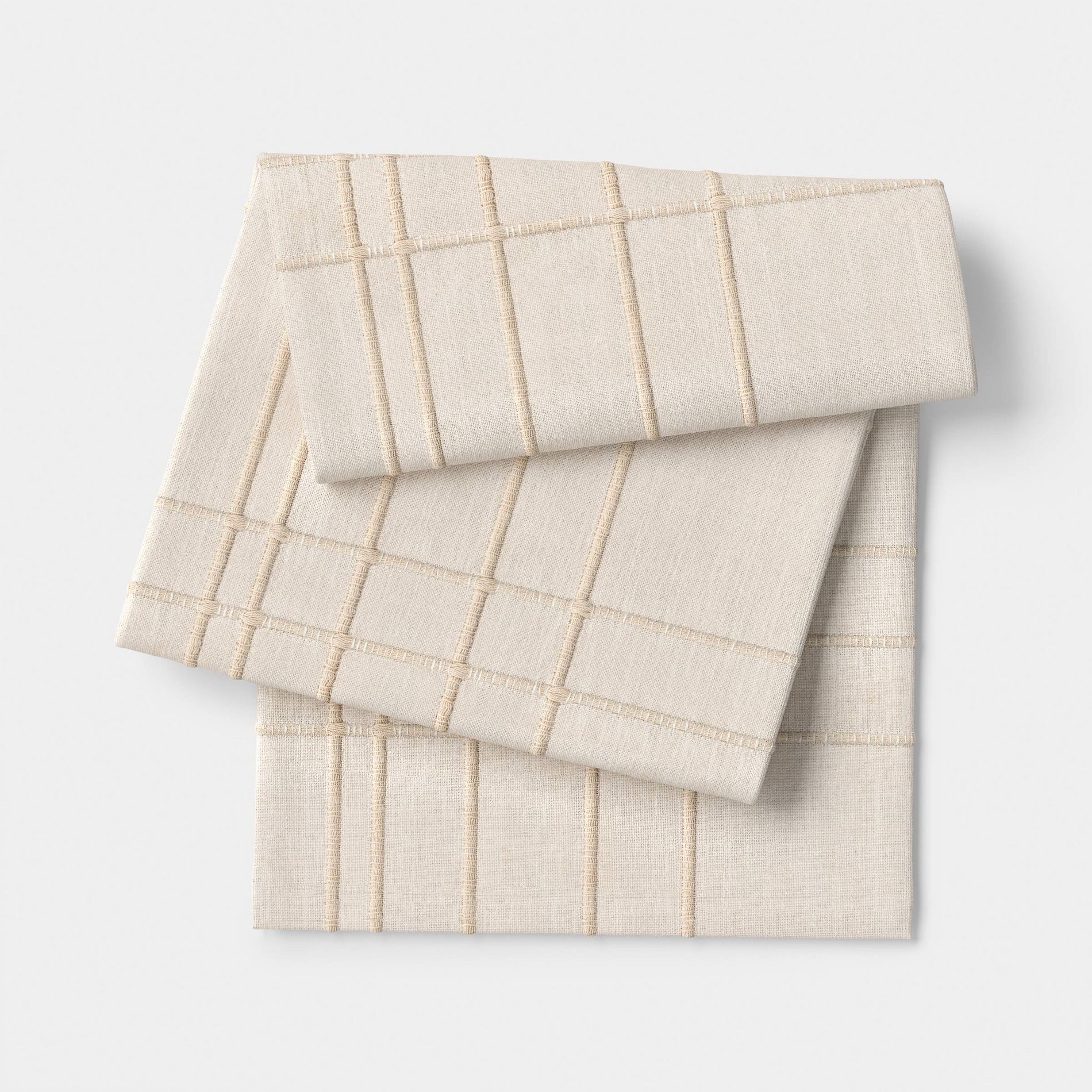 72"x14" Solid Texture Table Runner - Threshold™