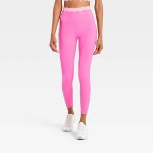 Women's High-Rise Scallop Leggings - JoyLab™ - 1 of 3
