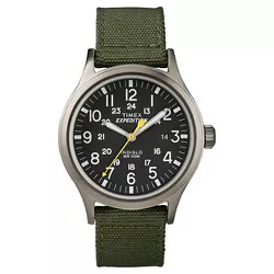 Men's Timex Expedition Scout Watch with Nylon Strap - Gray/Black/Green T49961JT