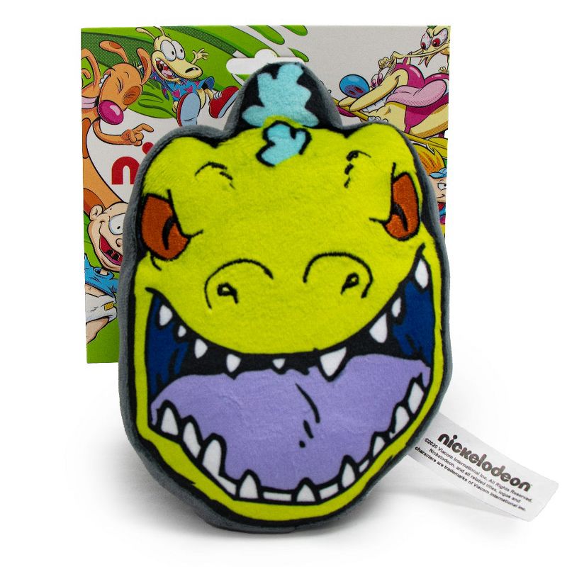 Buckle-Down Dog Toy Squeaker Plush - Rugrats Reptar Roar Face, 4 of 6