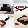 REGALWOVEN Oven Mitts and Pot Holders Sets of 4, Heat Resistant Oven Gloves and Pot Holders with Non-Slip Silicone Surface for Kitchen - 4 of 4