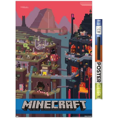 Trends International Minecraft - Cube Unframed Wall Poster Prints