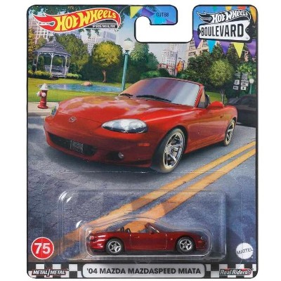 HOT WHEELS ‘04 MAZDA MAZDASPEED MIATA BOULEVARD SERIES PREMIUM