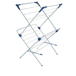 Polder 37.5 in. H X 23.5 in. W X 21.25 in. D Plastic/Steel Accordian Collapsible Clothes Drying Rack - 1 of 1