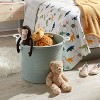Plastic Kids' Storage Bin with Woven Handles - Pillowfort™ - 2 of 3