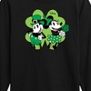 Boys' - Disney - Mickey Minnie Shamrock Long Sleeve Graphic T-Shirt - 2 of 4