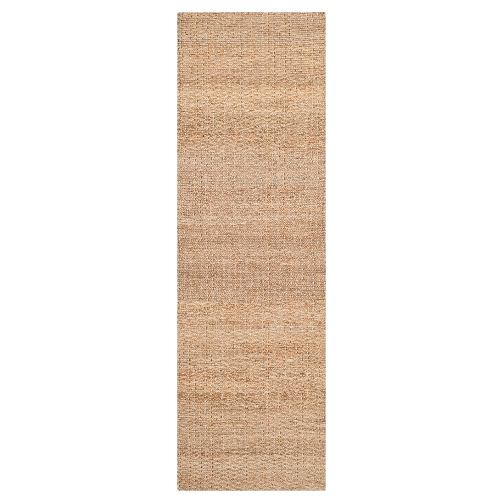 2'6inx8' Arianna Natural Fiber Runner Natural - Safavieh