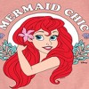 Girls' - Disney - Ariel Fitted Short Sleeve Graphic T-Shirt - 2 of 4