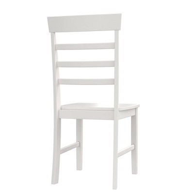 White 3-Piece Drop Leaf Dining Set with Chairs