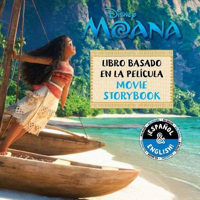 Disney Moana: Movie Storybook / Libro Basado En La Película (English-Spanish) - (Disney Bilingual) (Paperback)