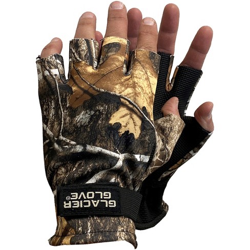 Glacier Glove Midweight Pro Hunter Fingerless Gloves - Small - Realtree  Camo : Target